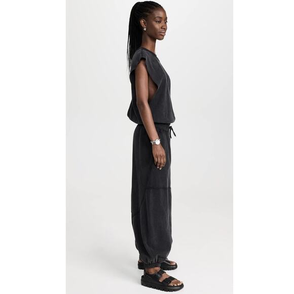 Free people Movement Womens Black One piece Oversized Throw and Go Onesie Small - Picture 5 of 13